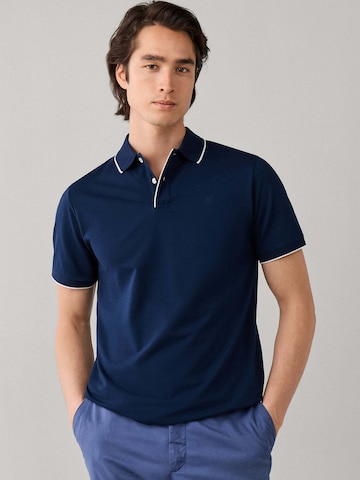 Hackett London Shirt in Blauw: voorkant