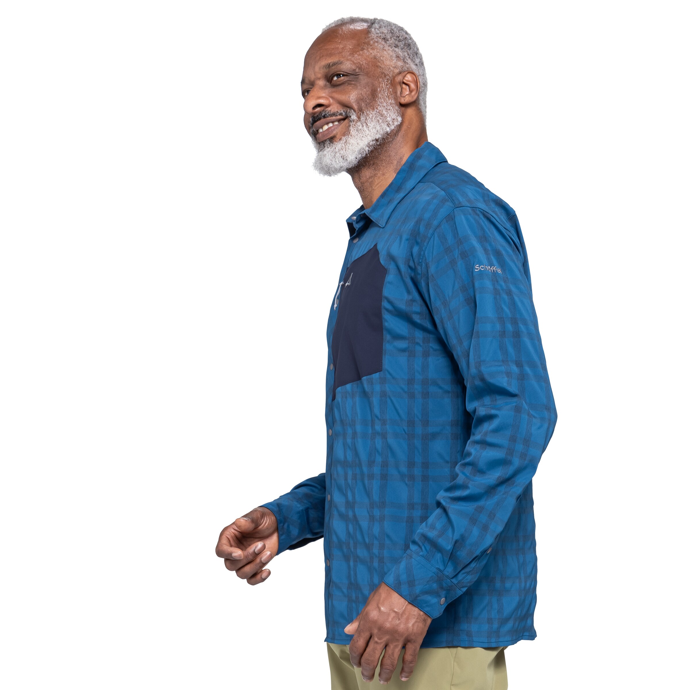 Schöffel Regular fit Functioneel overhemd 'Dynkur' in Blauw