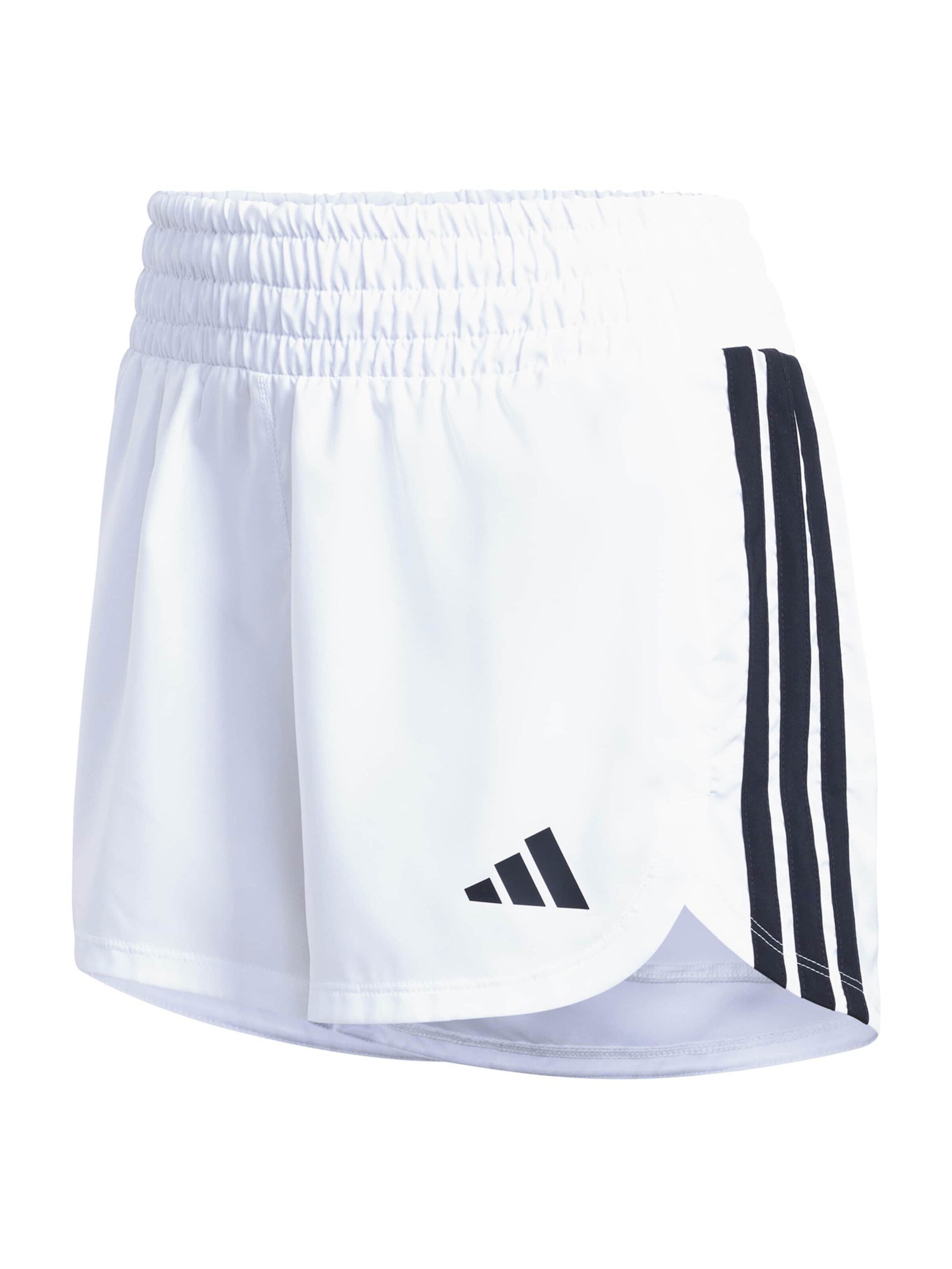 ADIDAS PERFORMANCE - Pantalón deportivo 'PACER' en blanco: frente