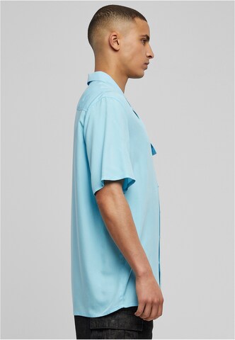 Comfort fit Camicia di Urban Classics in blu