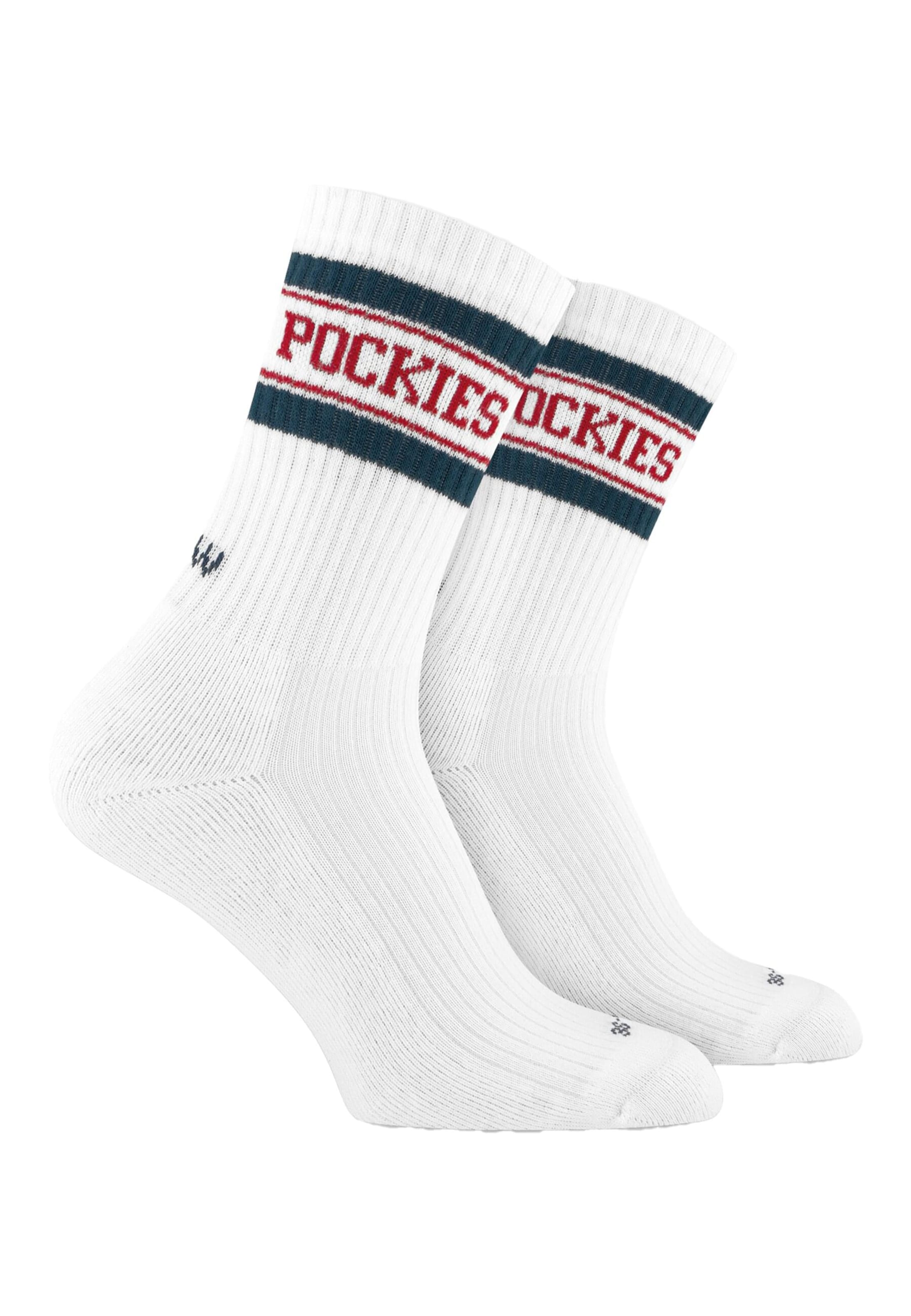 Pockies Ponožky – bílá