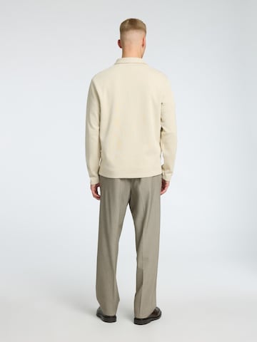 SELECTED HOMME Shirt in Beige
