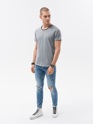 Ombre Shirt in Grijs
