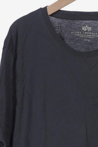 ALPHA INDUSTRIES Shirt in XXL in Grey