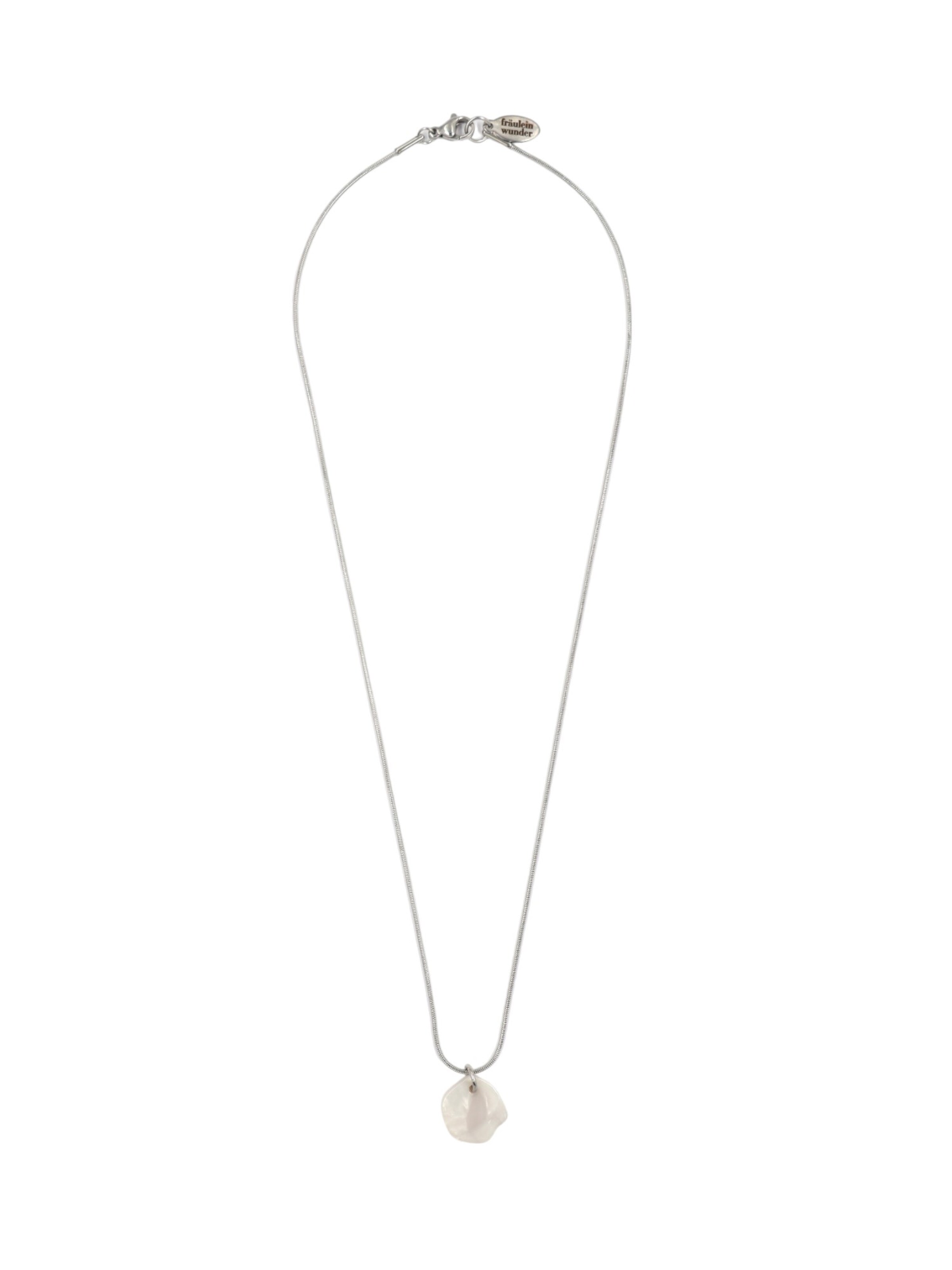 sudrabs Fräulein Wunder Ķēdīte: no priekšpuses