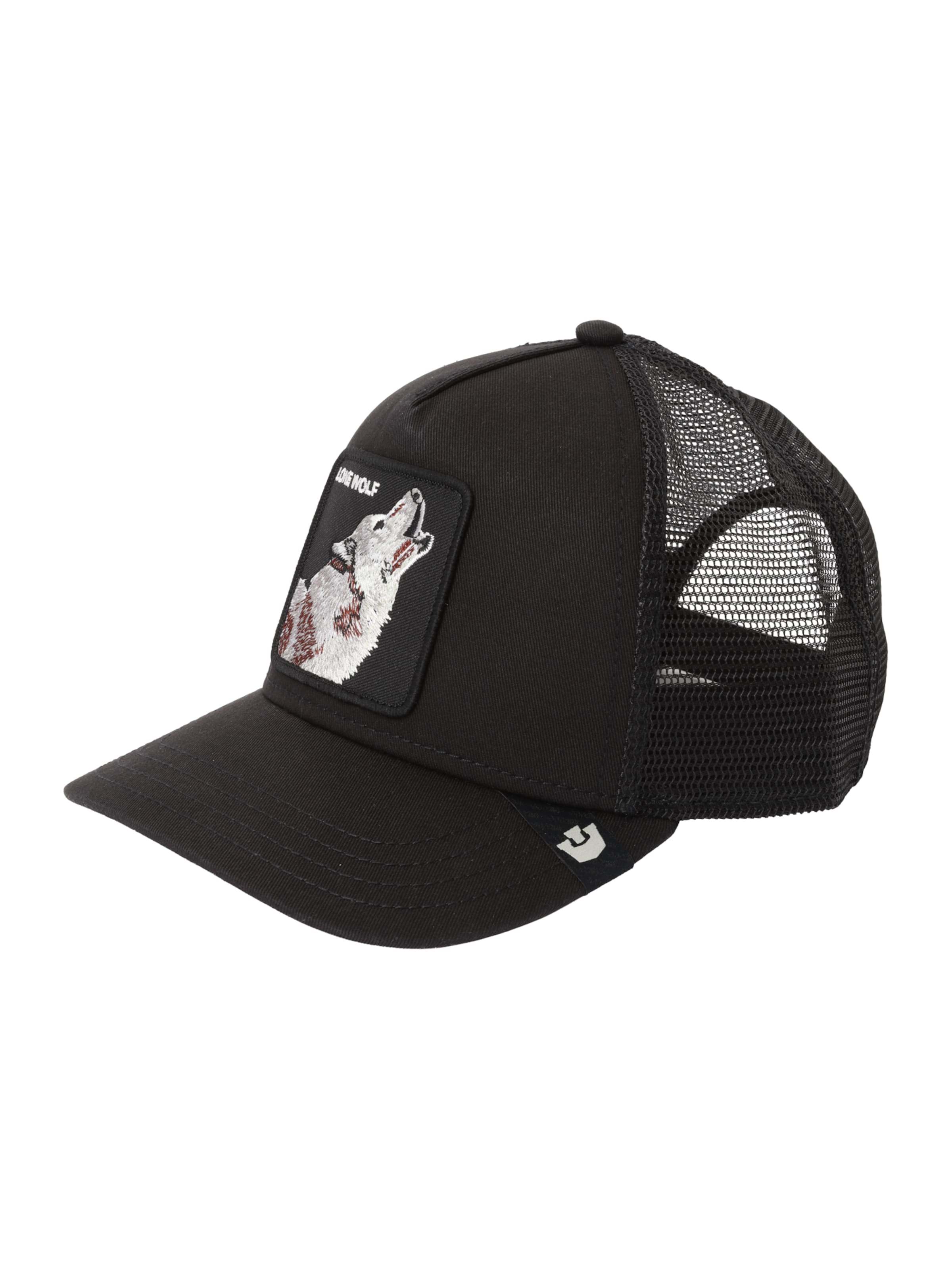 GOORIN Bros. Cap 'Lone Wolf' in Schwarz: Vorderseite