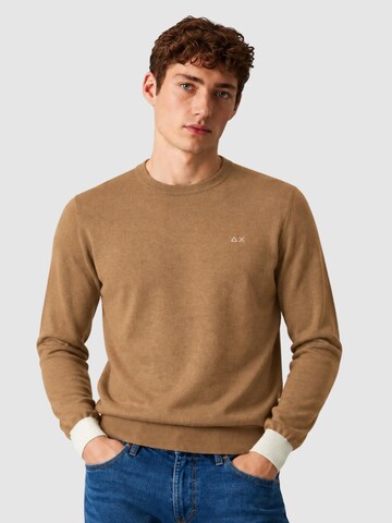 SUN68 Pullover 'Maglieria K46160'‌‌‌‌‌‌ in Beige