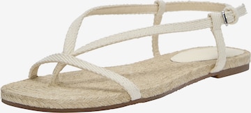 Pull&Bear Varvastossut värissä beige: etupuoli