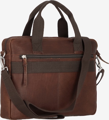 mano Document Bag in Brown