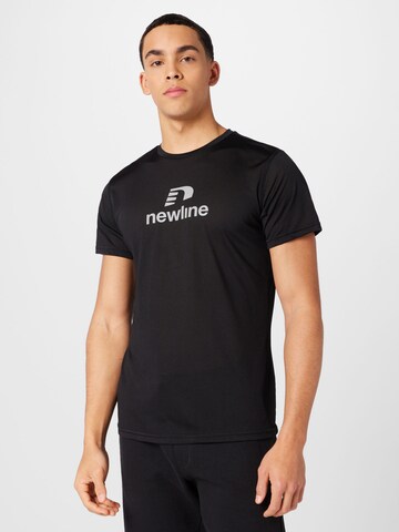 T-Shirt fonctionnel 'HENDERSON' Newline en noir : devant