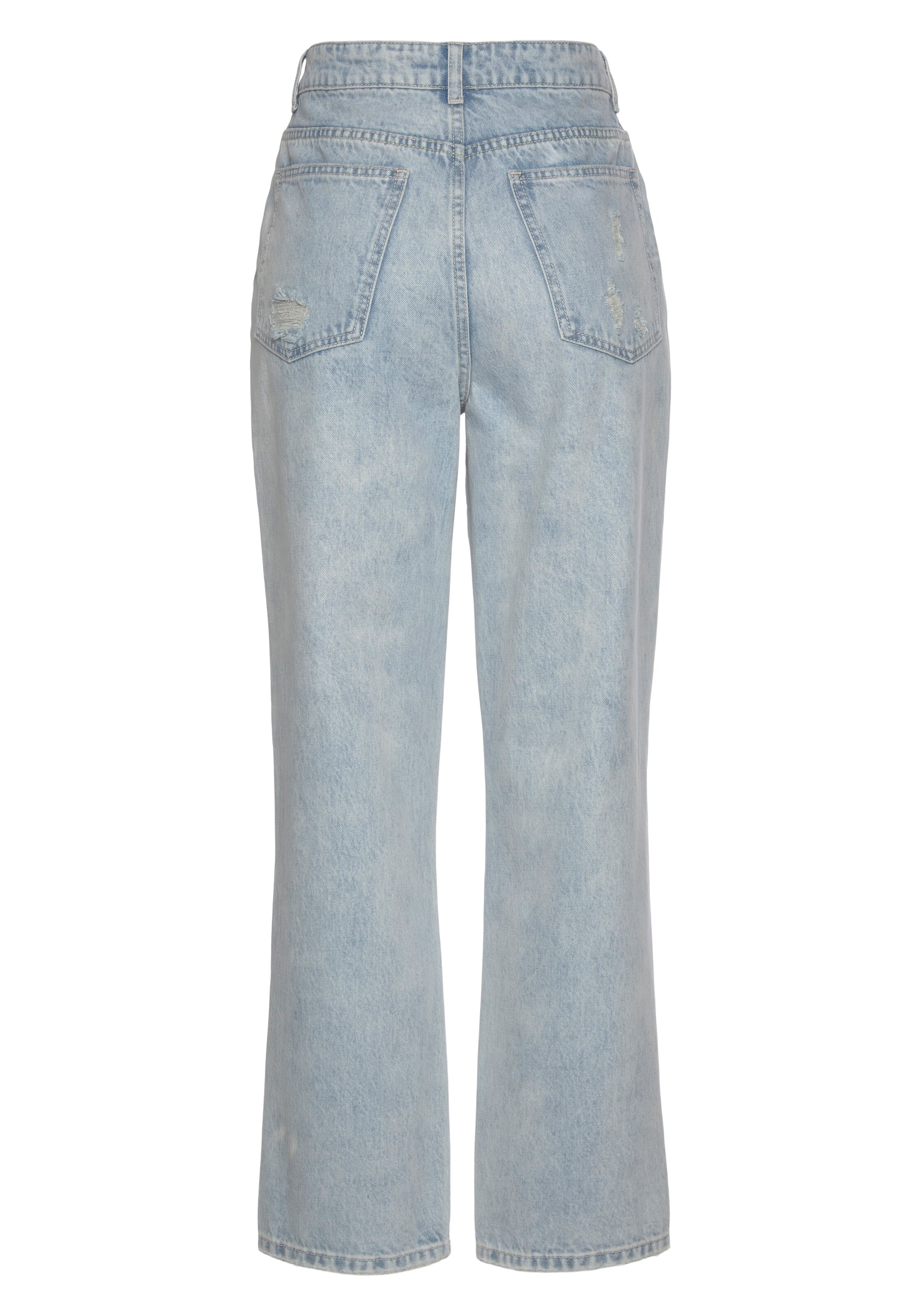 Wide Leg Jean BUFFALO en bleu
