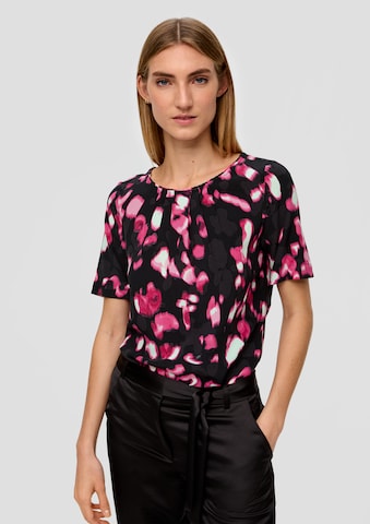 s.Oliver BLACK LABEL - Blusa em preto: frente