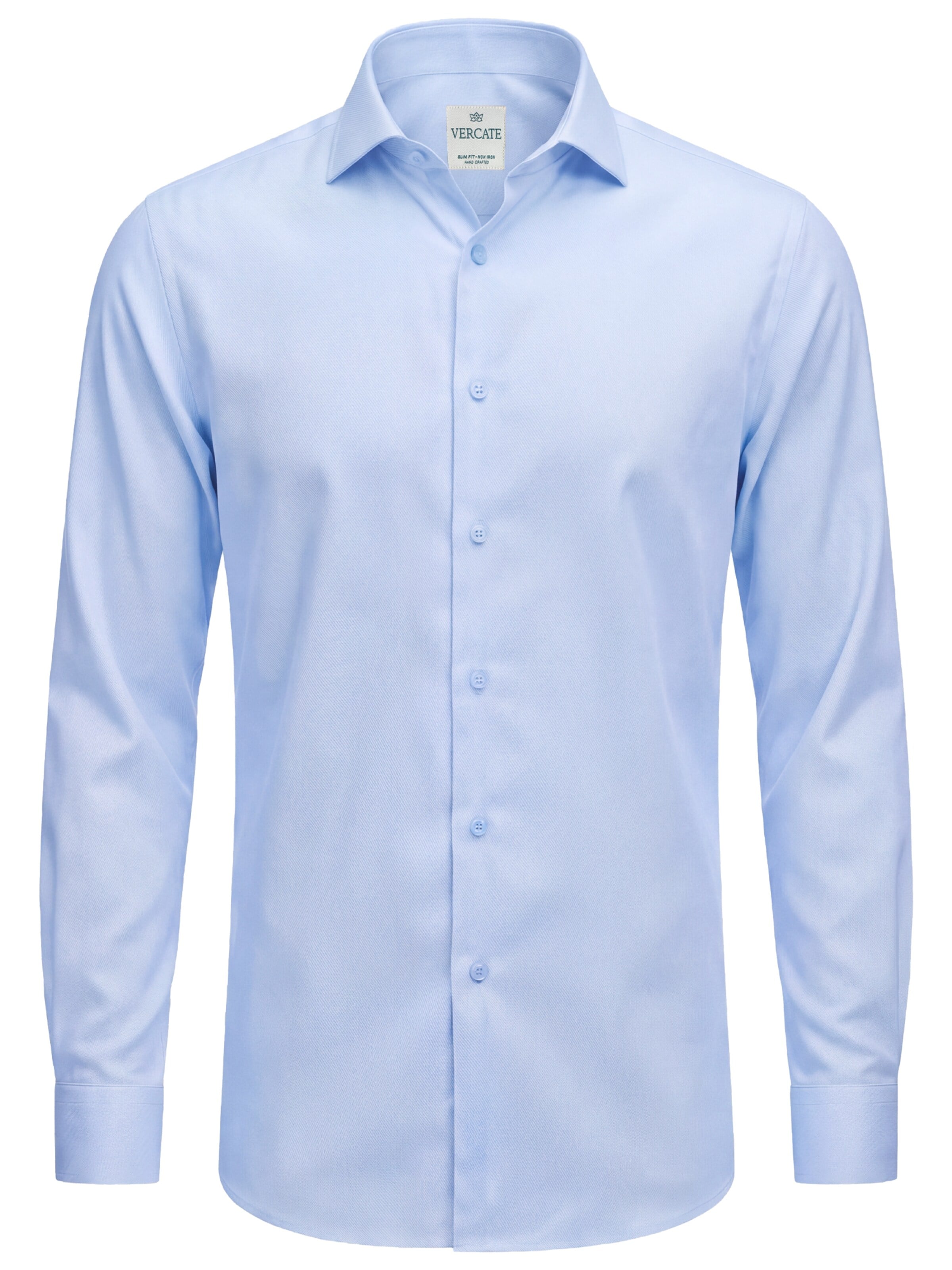 Vercate - Camisa de negocios 'Twill' en azul: frente