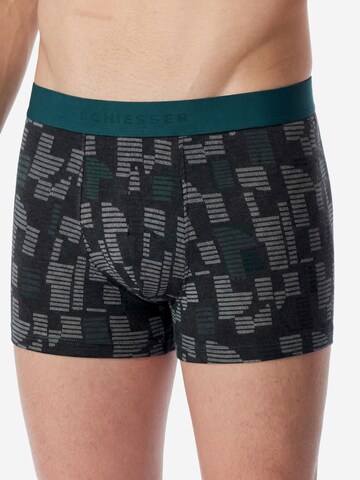 SCHIESSER Boxer shorts ' 95/5 Multi ' in Black