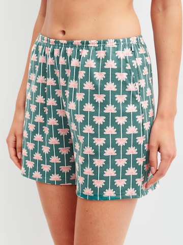 CALIDA Pyjamahose 'Favourites Beach'‌‌‌‌‌‌‌‌‌ in Grün