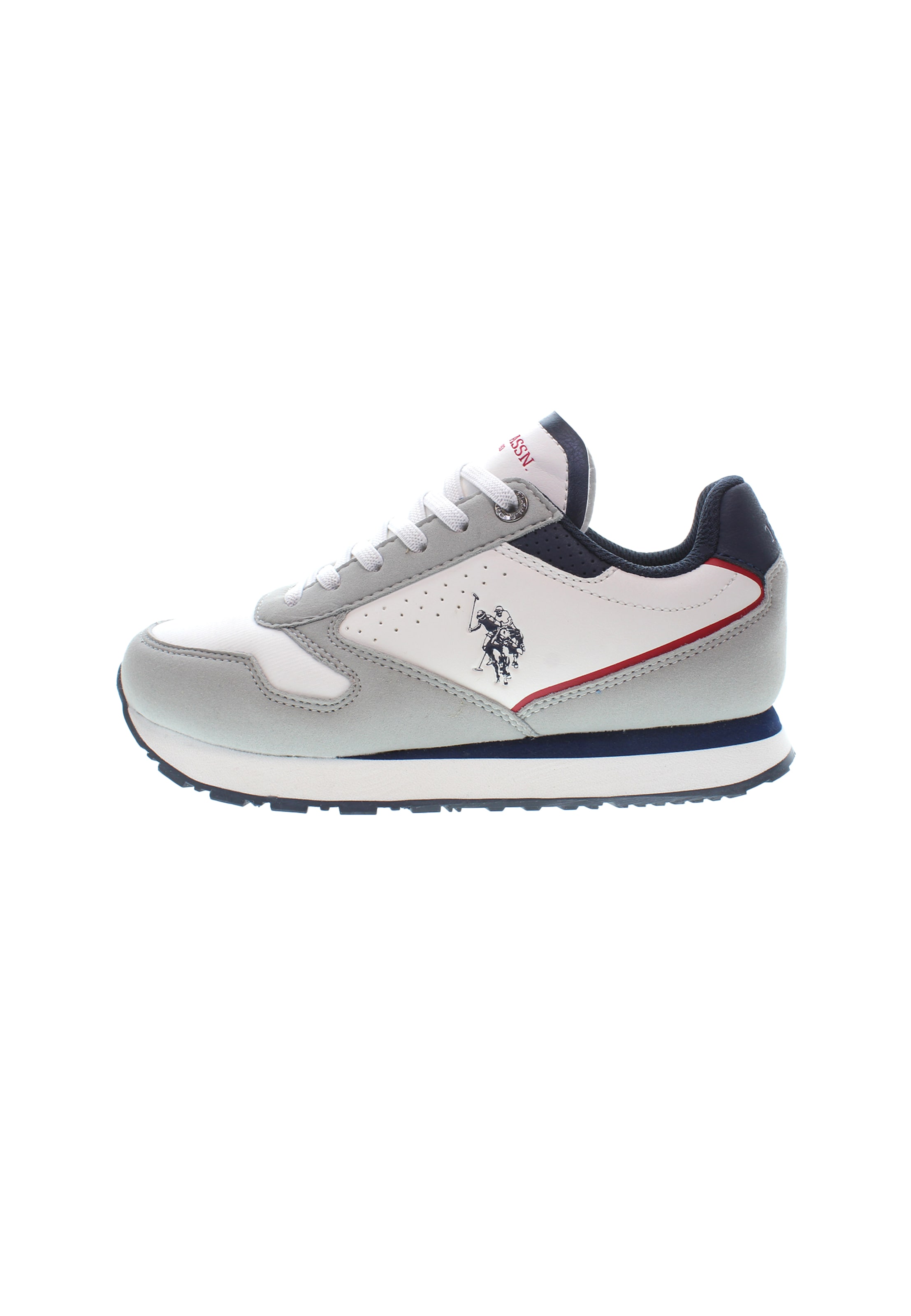 U.S. POLO ASSN. Trainers in White: front