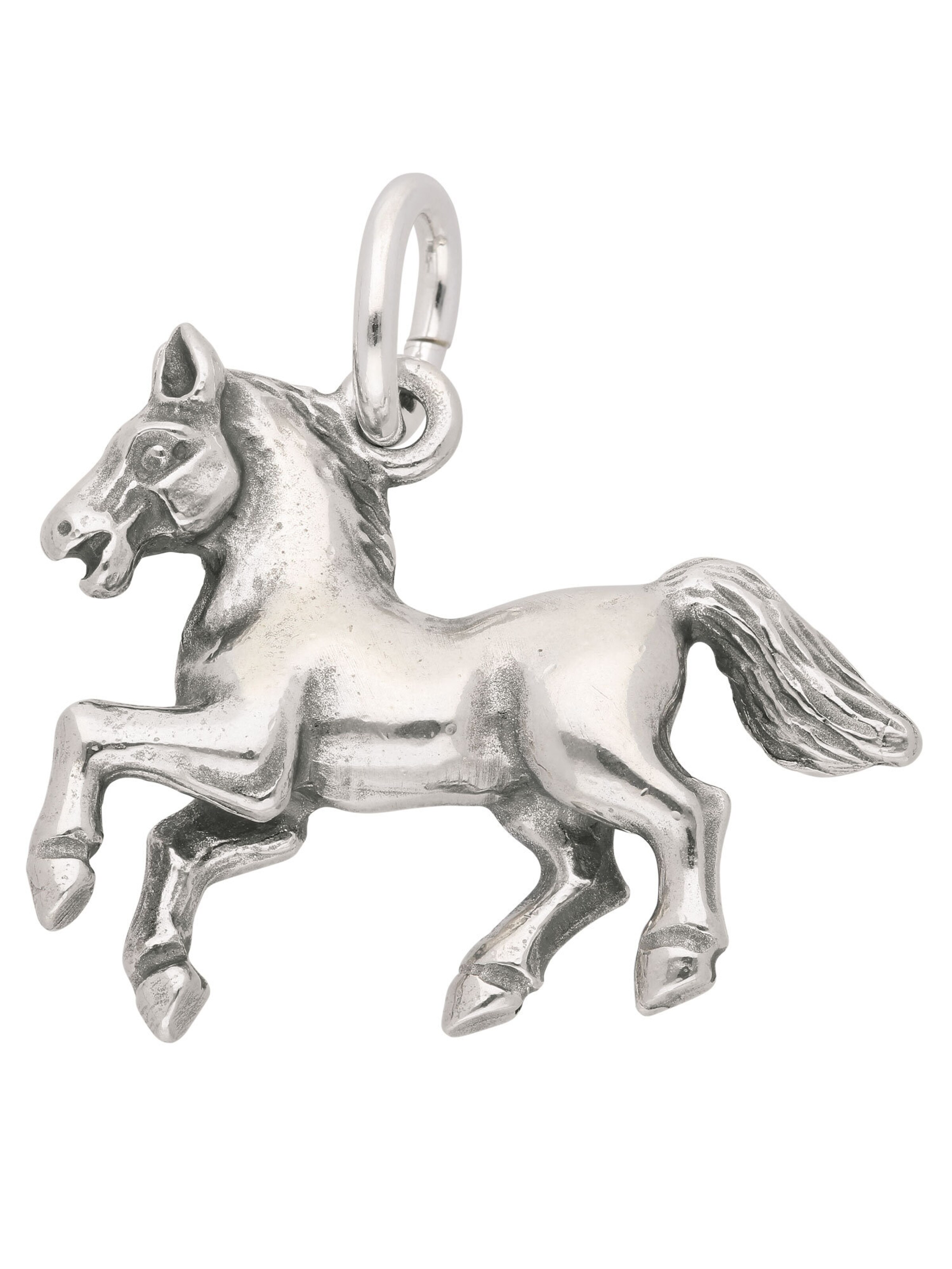 Adelia´s Pendant 'Pferd' in Silver: front