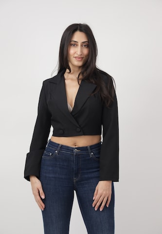 Blazer Elara en noir : devant
