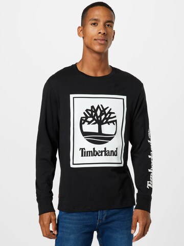 TIMBERLAND Μπλουζάκι σε μαύρο: μπροστά