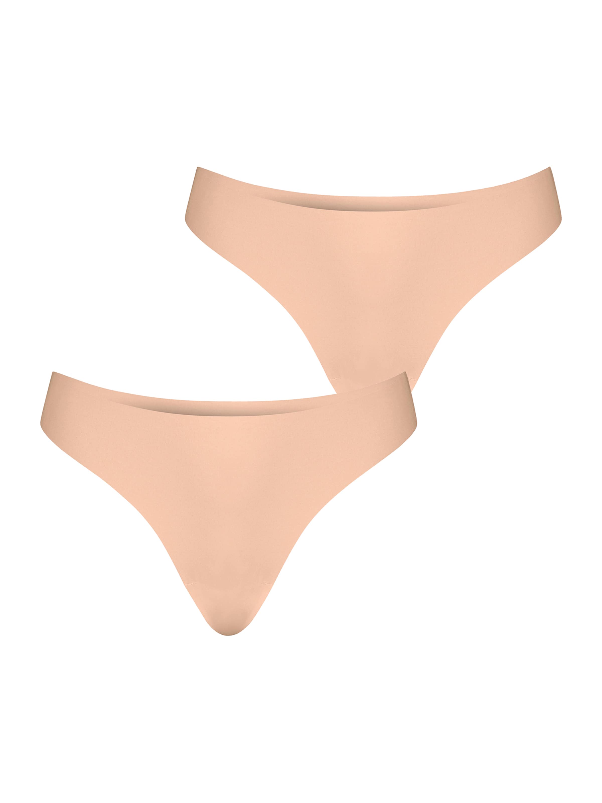 String ' Invisible Seamless ' Nur Die en beige : devant