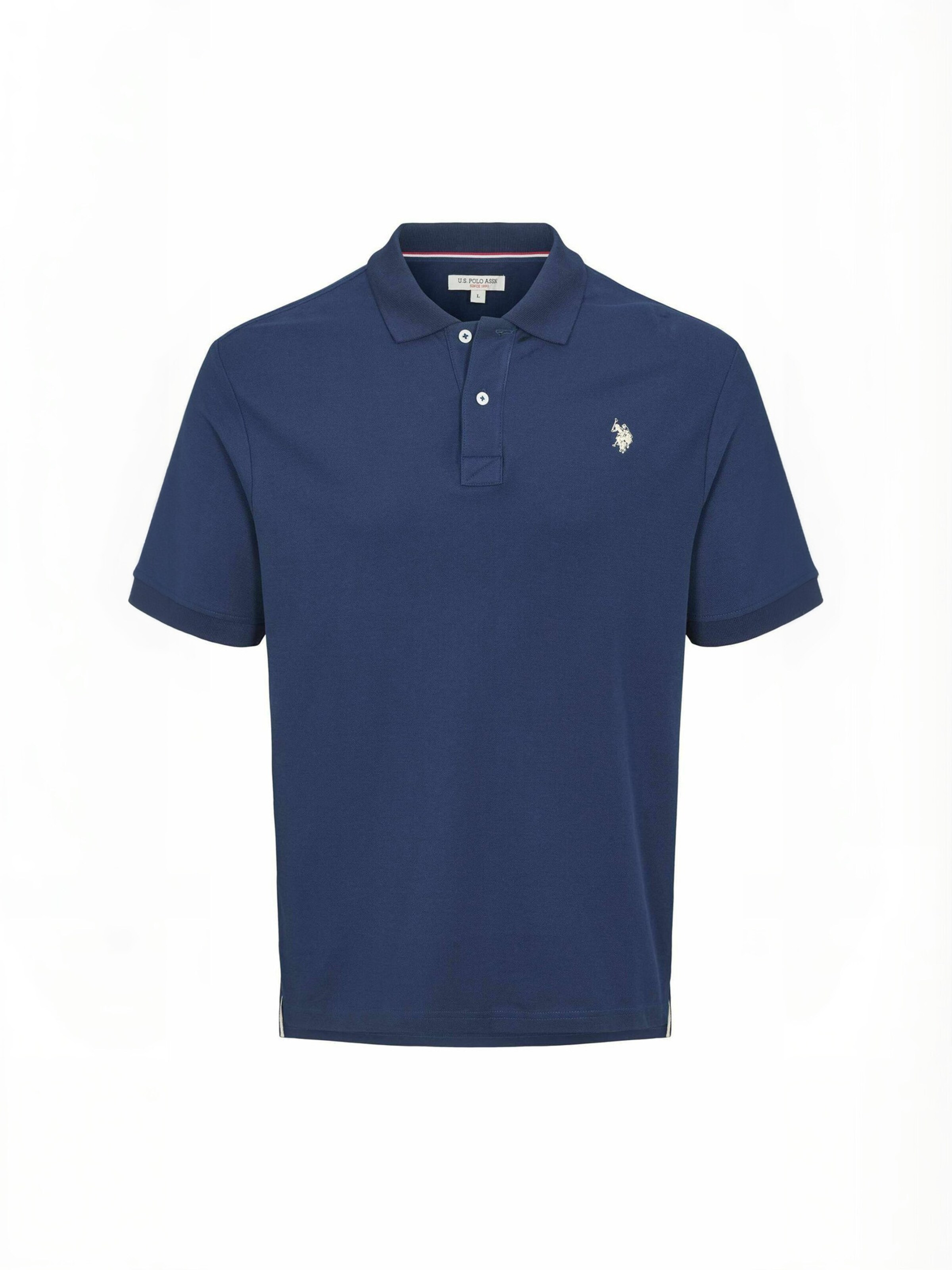 Chemise ' UMAlfred ' U.S. POLO ASSN. en bleu : devant