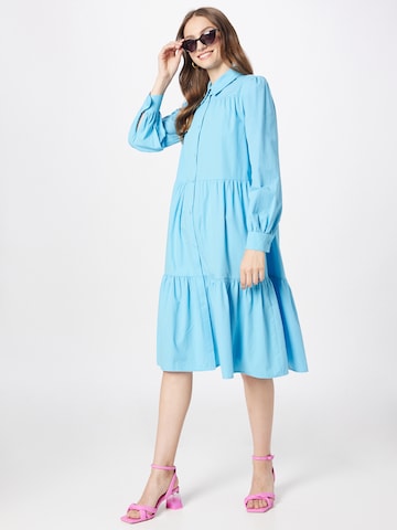 NA-KD Shirt Dress in Blue