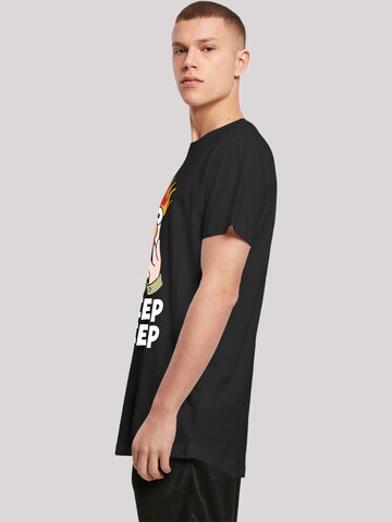 F4NT4STIC Shirt 'Disney Muppets Meep Meep' in Zwart