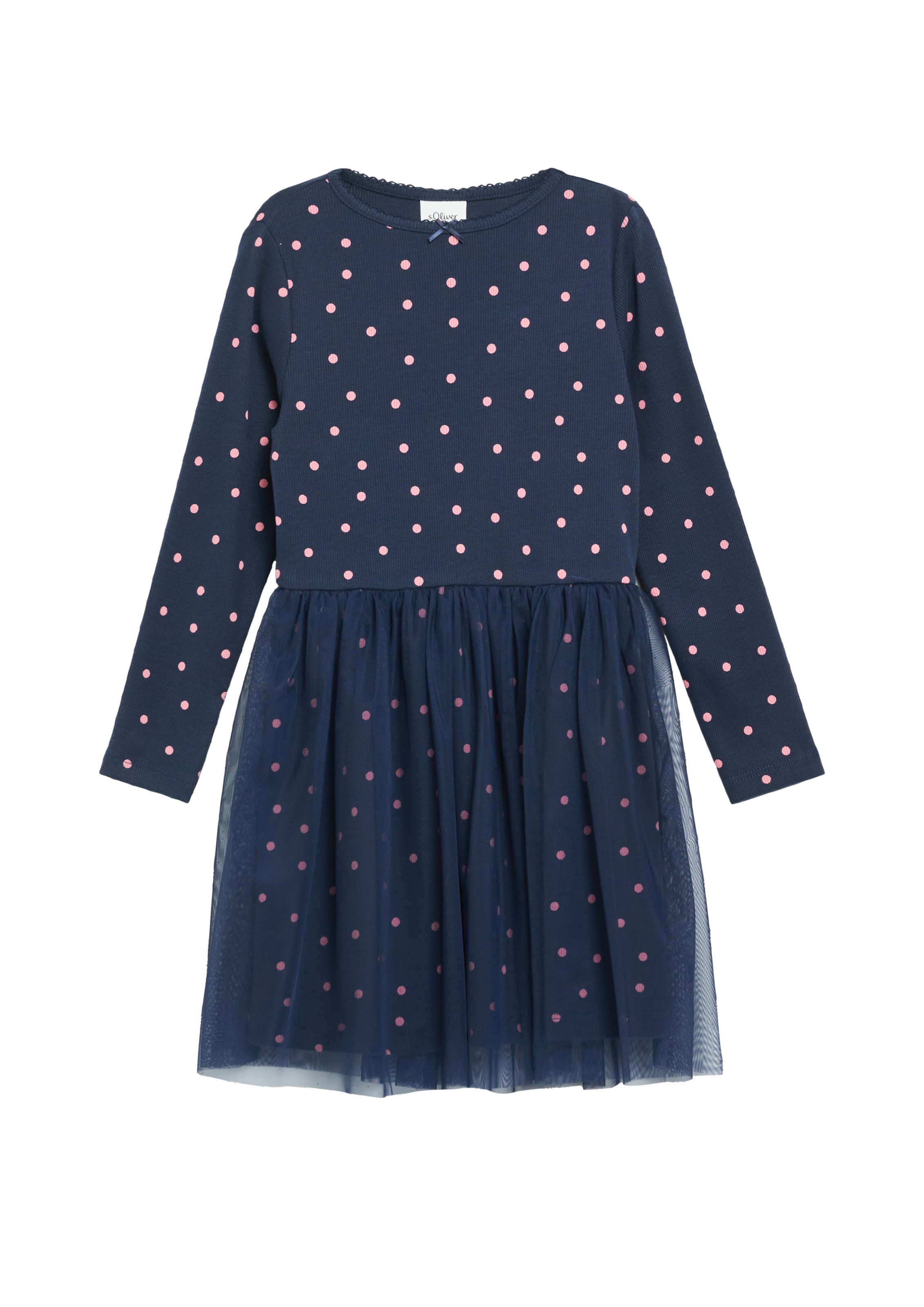 s.Oliver Robe en 104 en bleu marine / rosé, Vue avec produit