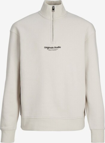 Jack & Jones Junior Sweatshirt i beige: forside