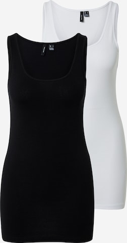 VERO MODA - Top 'MAXI' en negro: frente