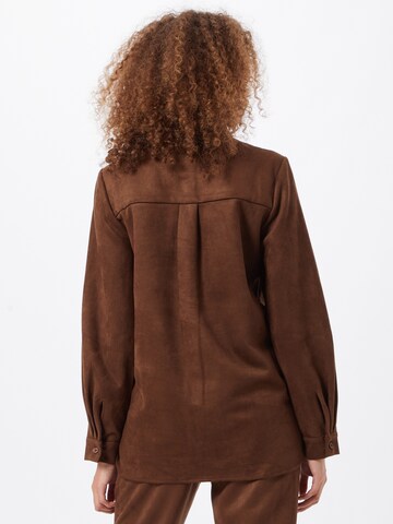 NA-KD Blouse in Brown