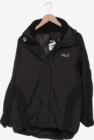 JACK WOLFSKIN Jacke L in Grau: Vorderseite