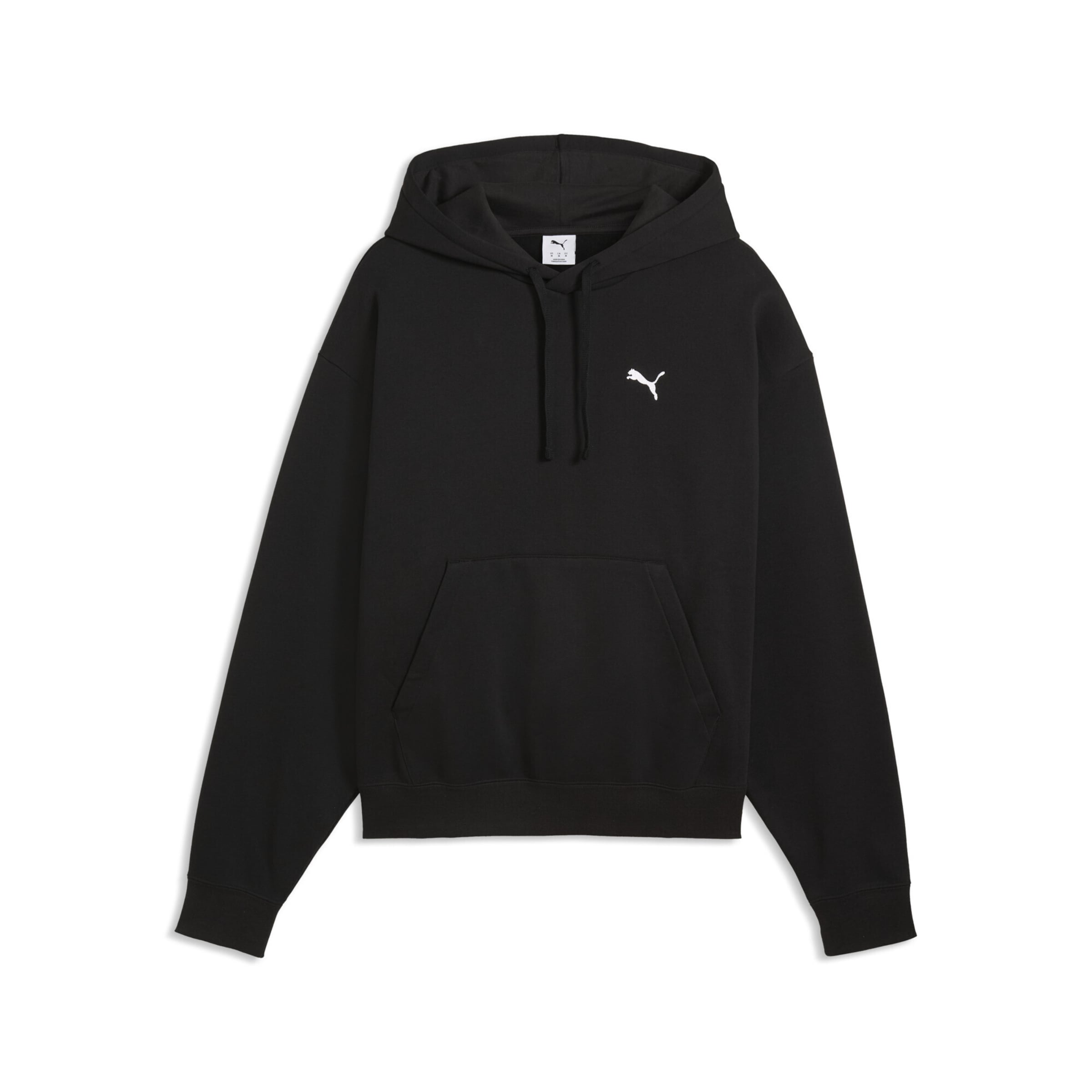 PUMA Sweatshirt 'Essentials' in Zwart: voorkant