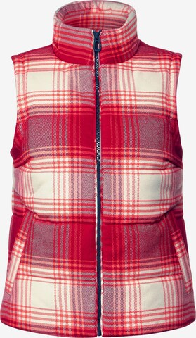 CECIL Vest in Red: front