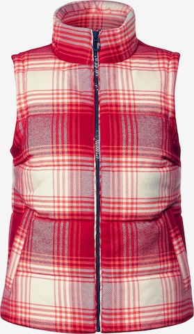 CECIL Vest in Red: front