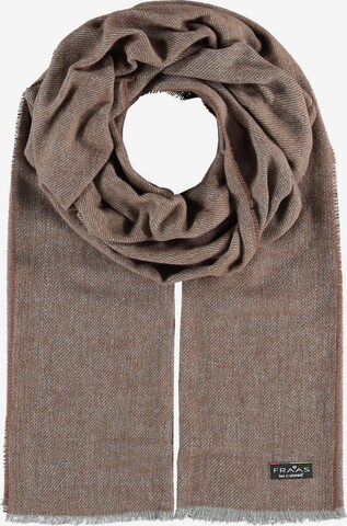 FRAAS Scarf in Brown: front