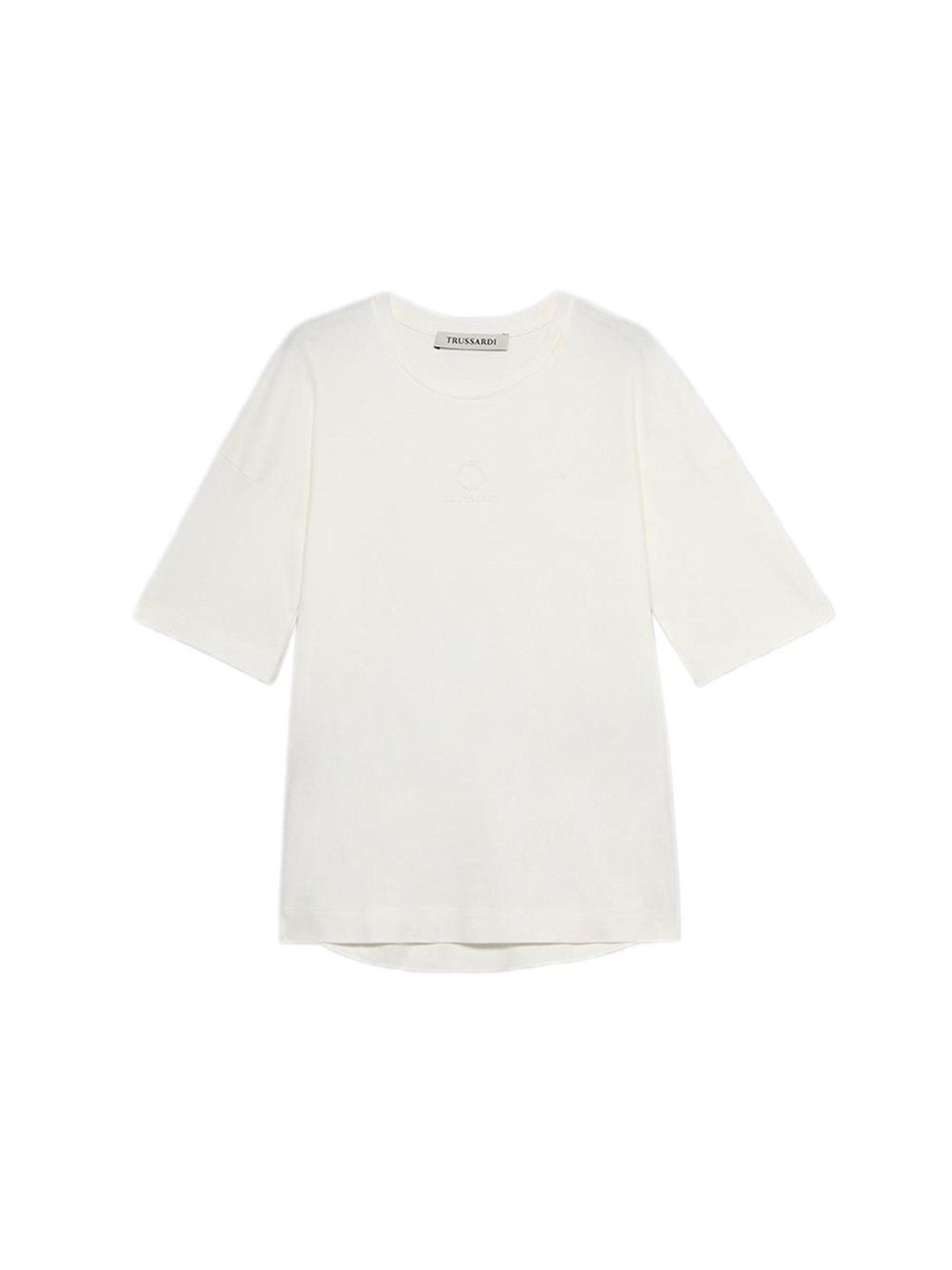 Trussardi Shirt in M in Off white, Item view