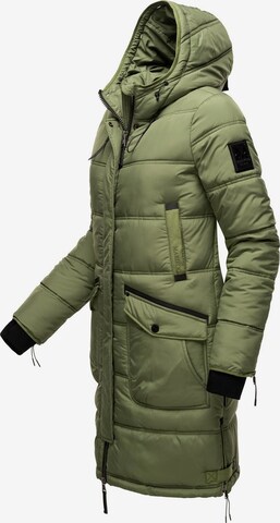 MARIKOO Winter coat 'Chaskaa' in Green