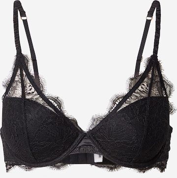 LOVE StoriesT-shirt Grudnjak 'Gwyneth' - crna boja: prednji dio