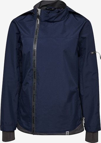 Hummel Athletic Jacket in Blue: front