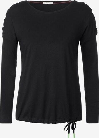 CECIL Shirt in Black: front