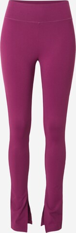 Skinny Leggings 'Elli' ABOUT YOU x Sofia Tsakiridou en violet : devant