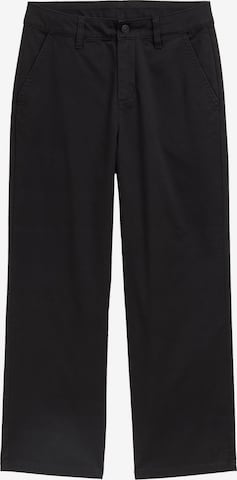 TOM TAILOR Szabványos Nadrág - fekete: elől