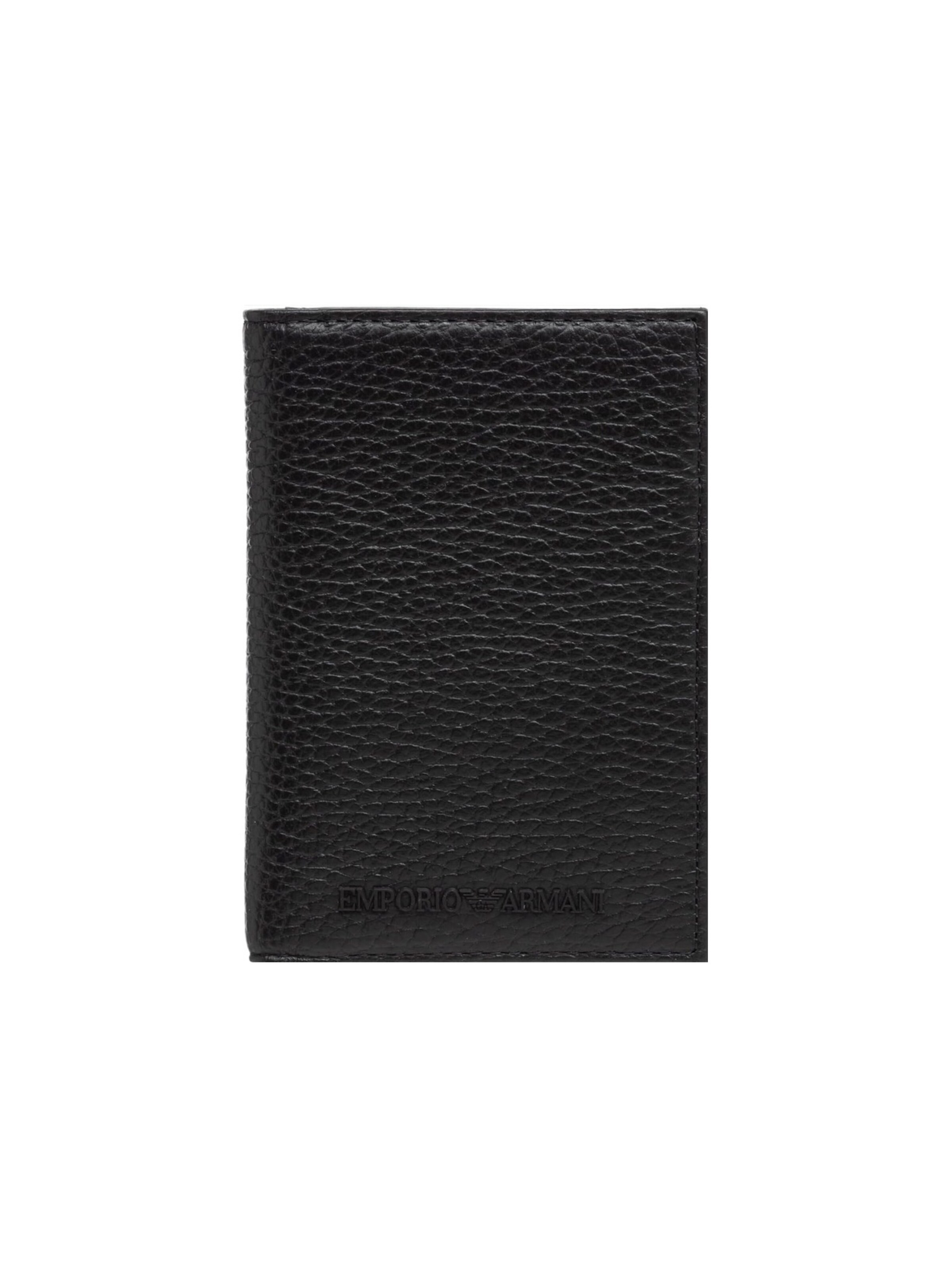 Portamonete 'Y4R564 Y068E' di Emporio Armani in nero: frontale