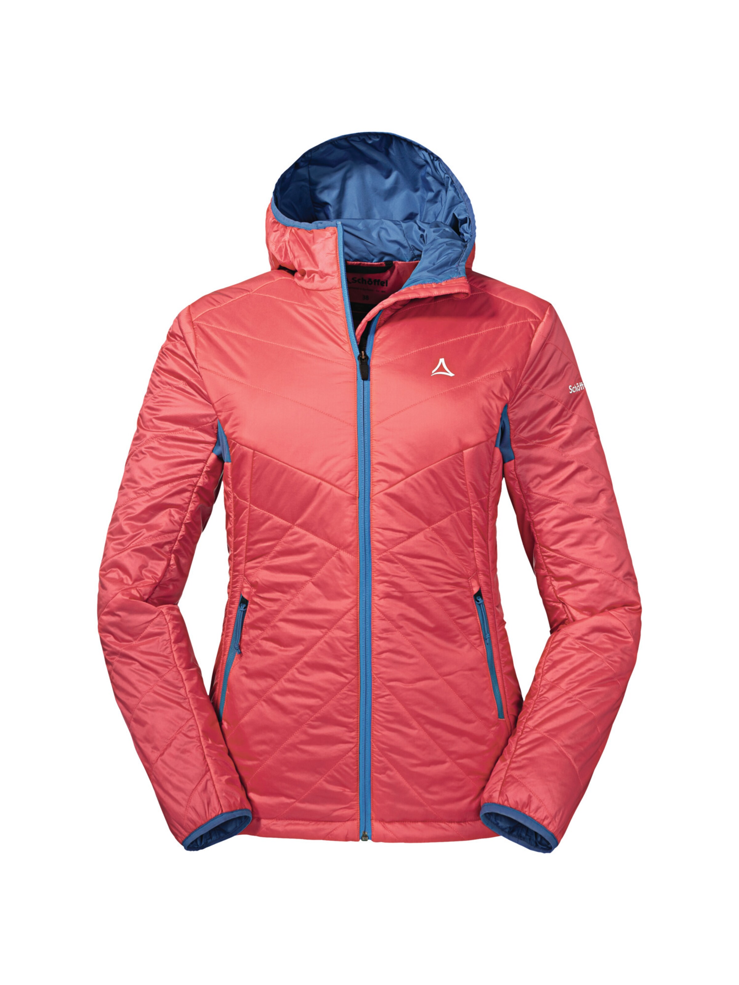 Schöffel Outdoorjas 'Stams' in Rood: voorkant