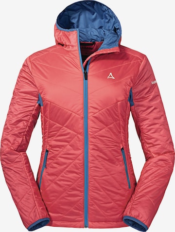 Schöffel - Casaco outdoor 'Stams' em vermelho: frente