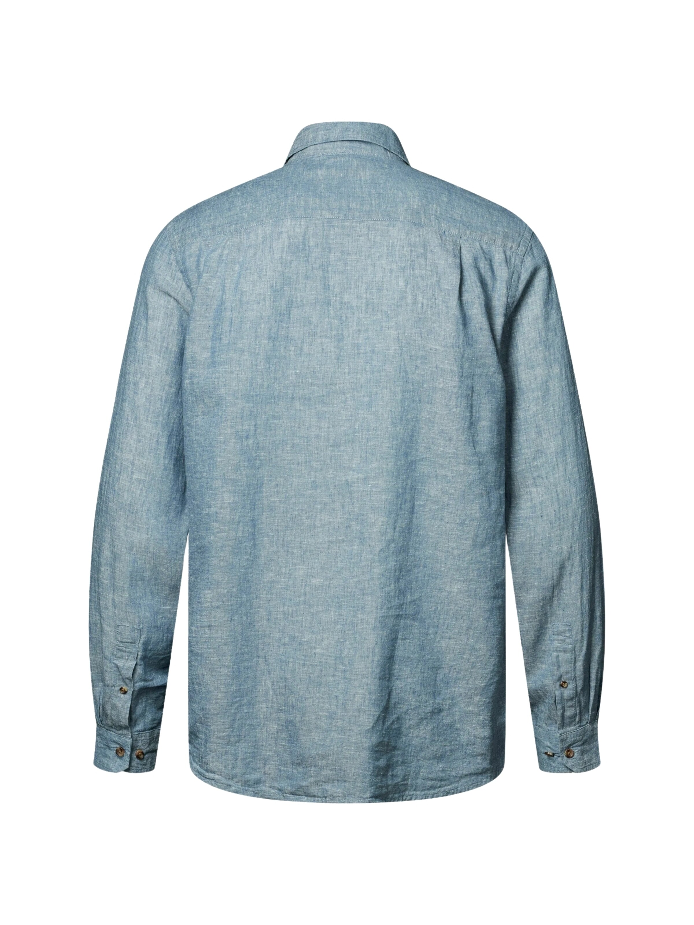 MCS Regular Fit Skjorte 'Dean' i blå