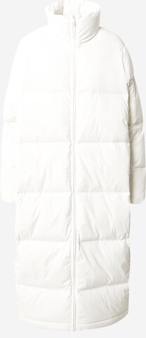 Manteau d’hiver Calvin Klein en blanc : devant