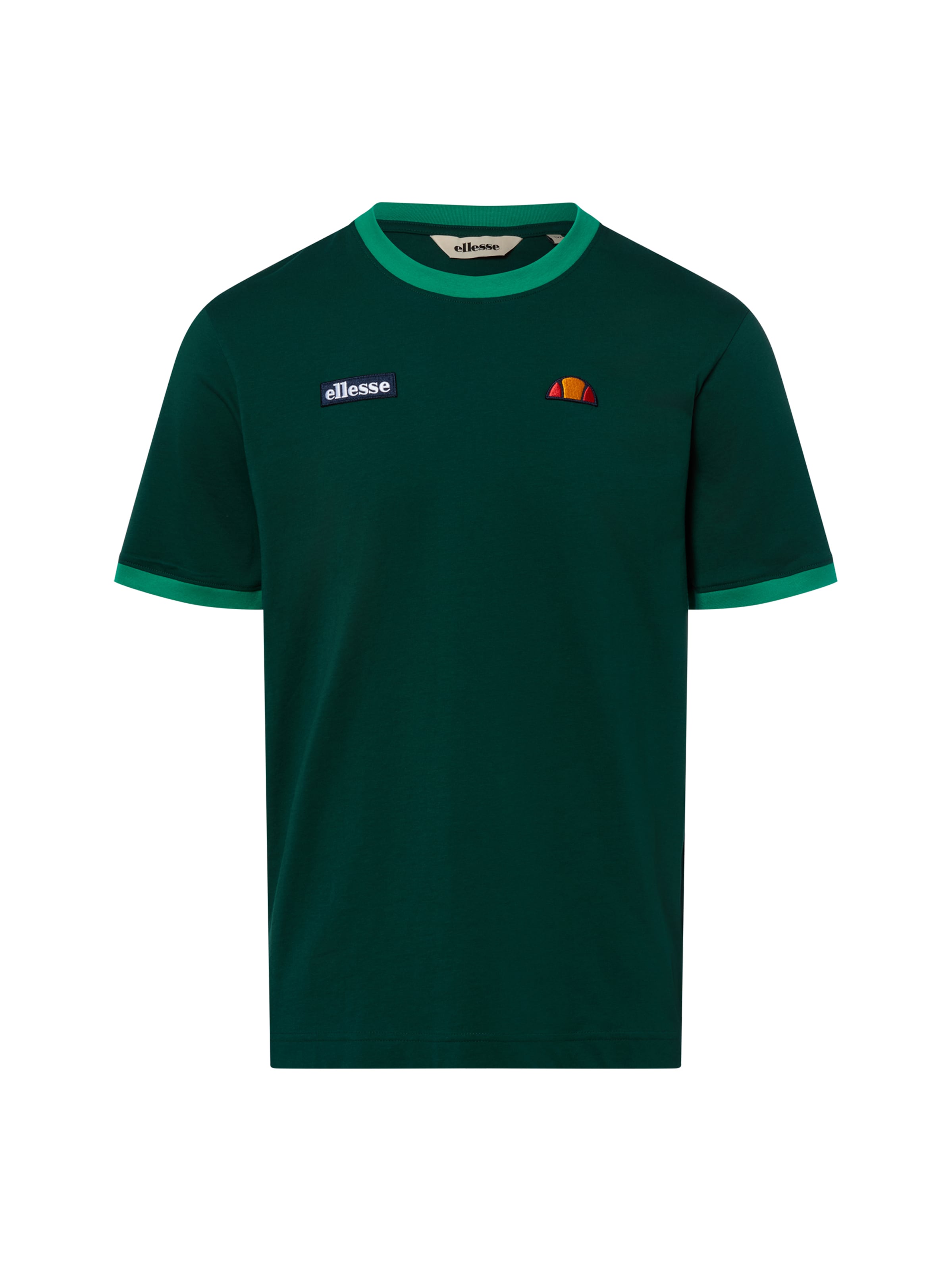 ELLESSE Shirt 'Ringetto' in S in Fir / Salmon / White, Item view