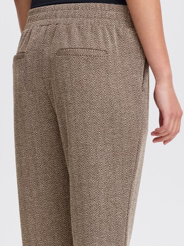 ICHI Tapered Chinohose 'KATE' in Beige